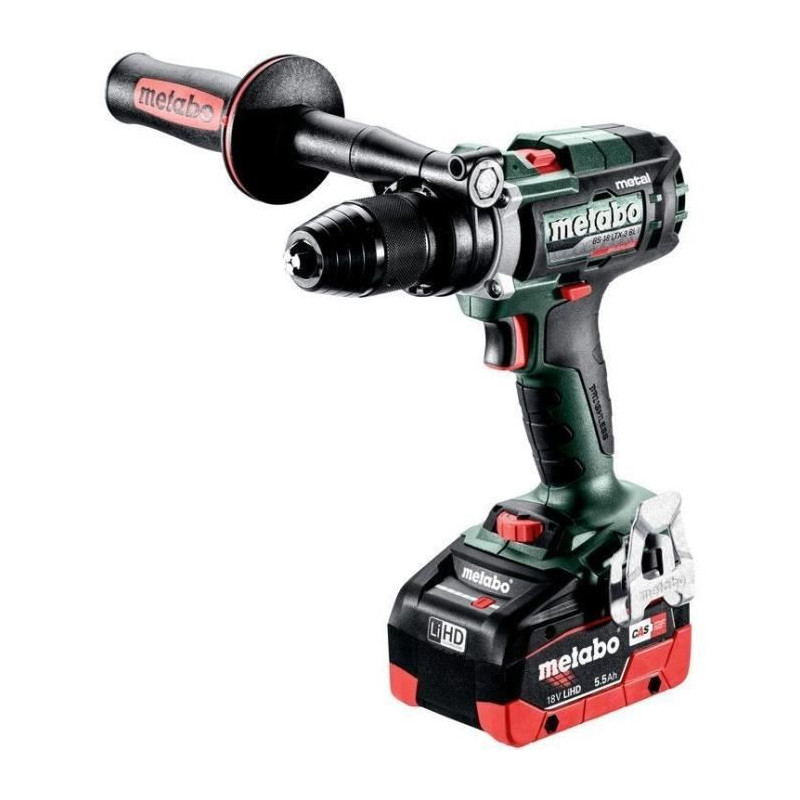 Perceuse visseuse sans fil - METABO - BS 18 LTX-3 BL I - 18 V - MetaBOX 145 L