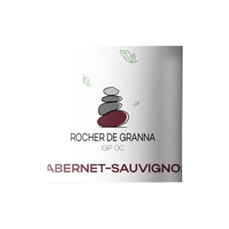 Rocher de Granna Oc Cabernet Sauvignon - Vin rouge de Languedoc