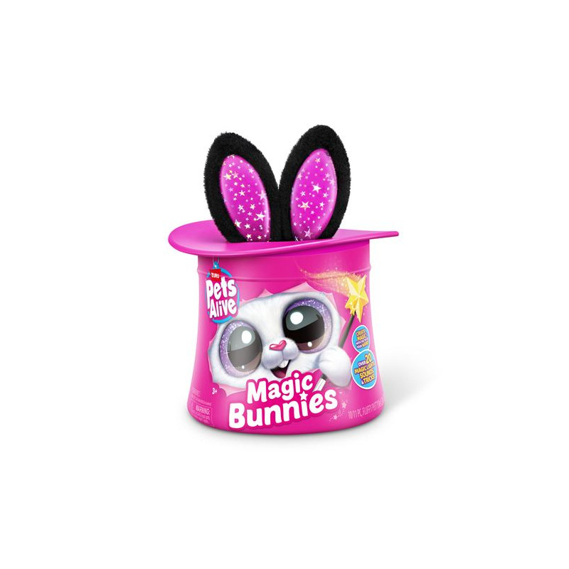 Peluche interactive Zuru France Pets Alive Magic Bunnies Modèle aléatoire