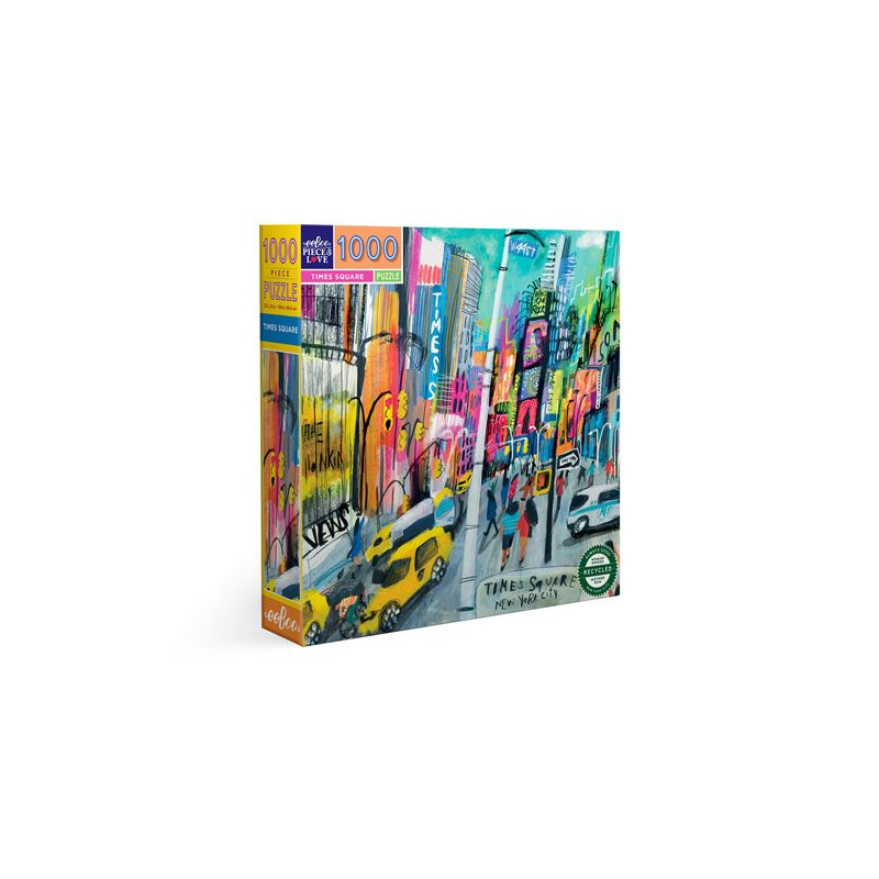 Puzzle 1000 pièces Eeboo Times Square