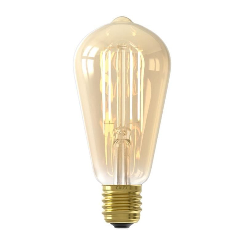 Ampoules connectées Calex Edison LED Filament connectée ST64 ambrée E27