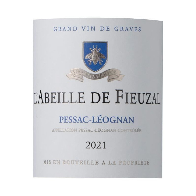 L'Abeille de Fieuzal 2021 Pessac-Léognan - Vin blanc de Graves