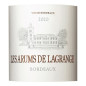 Les Arums de Lagrange 2020 Bordeaux - Vin Blanc de Bordeaux