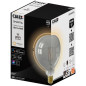 Ampoule LED E27 - CALEX - G125 SMART GLOBE - Filament droit - 7 W - 400 lm - 1800 K - Intensité variable - Smokey