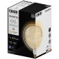 Ampoule LED E27 - CALEX - G200 SMART GLOBE - Simple filament spirale - 5 W - 220 lm - 1800 K - Intensité variable - Or