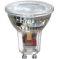 Ampoule LED reflecteur - CALEX - GU10 - 6 W - 400 lm - 3000 K - Intensité variable - Chrome