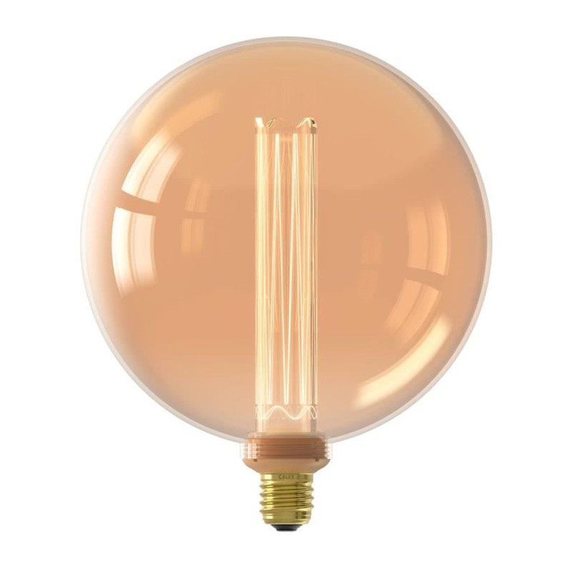 Ampoule LED E27 - CALEX - Royal Kalmar - Filament - 3,5 W - 150 lm - 1800 K - Intensité variable - Or blanc chaud