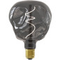 Ampoule LED E27 - CALEX - G125 NEO ORGANIC - Filament flexible - 4 W - 80 lm - 1800 K - Intensité variable - Titanium