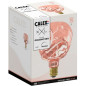 Ampoule LED E27 - CALEX - G125 NEO ORGANIC - Filament flexible - 4 W - 70 lm- 1800 K - Intensité variable - Rose