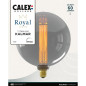 Ampoule LED E27 - CALEX - ROYAL KALMAR - Filament - 3,5 W - 60 lm - 2000 K - Intensité variable - Titanium