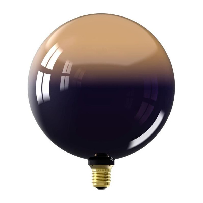 Ampoule LED E27 - CALEX - INCEPTION KALMAR - 3,5 W - 80 lm - 1800 K - Intensité variable - Dégradé noir / or