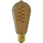 Ampoule LED E27 - CALEX - ST64 RUSTIC - Filament flexible - 4 W - 100 lm - 1800 K - Intensité variable