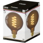 Ampoule LED E27 - CALEX - G125 GLOBE - Filament droit - 4 W - 120 lm - 1800 K - Intensité variable - Naturel