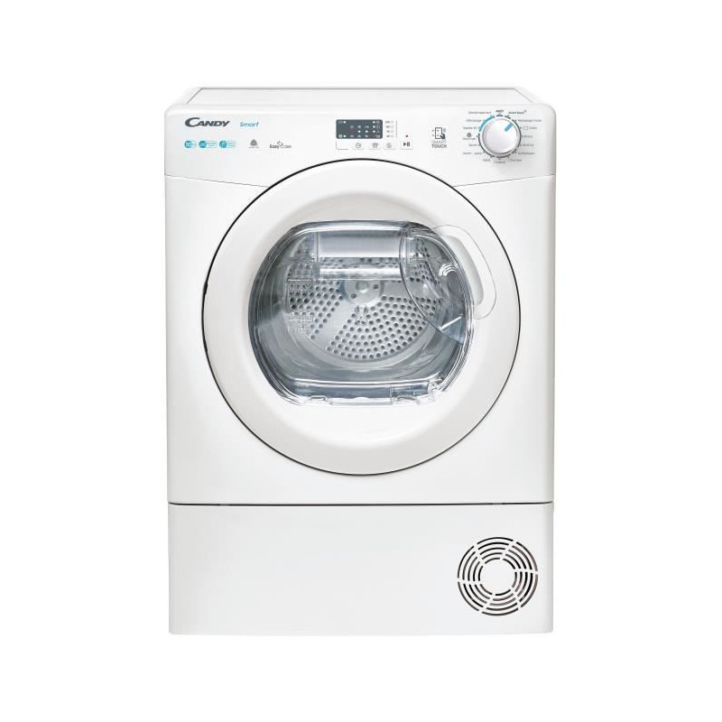 Seche-linge pompe a chaleur CANDY Smart CSE H10A1LE-47 - 10 kg - Connecté - 15 programmes - 66dB - Classe A+