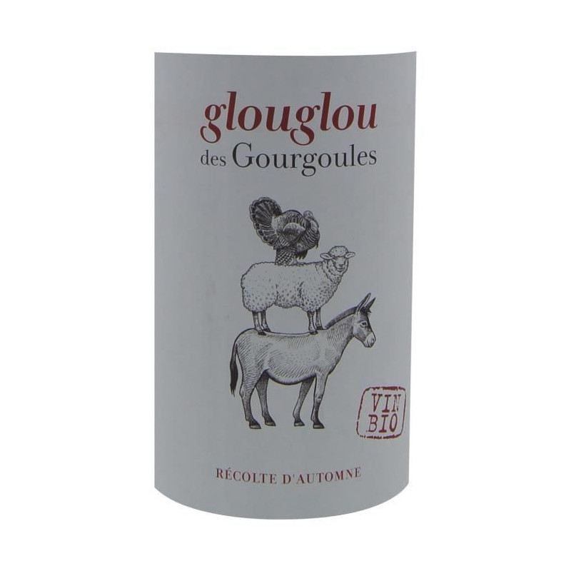 Château des Caraguilhes Cuvée Glouglou 2023 Pays d'Oc - Vin rouge de Languedoc-Roussillon - Bio