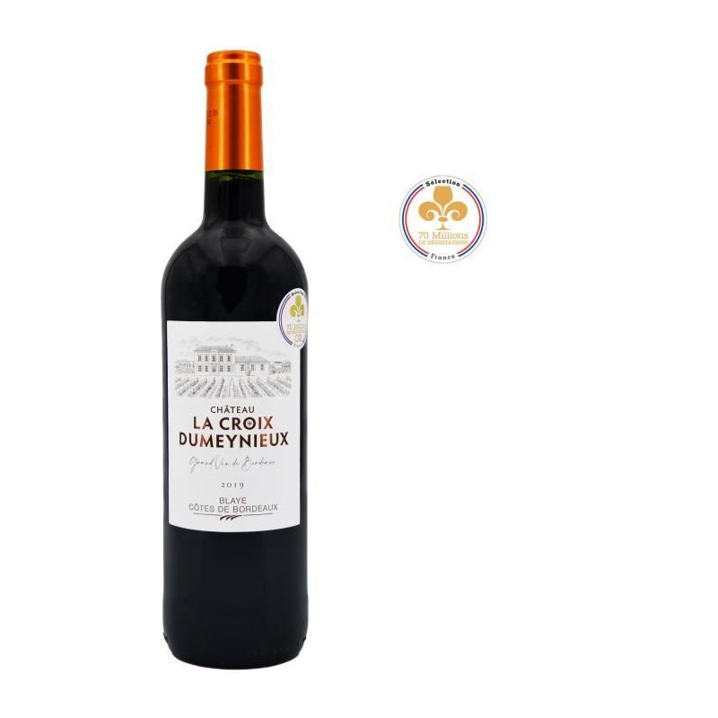 Château La Croix Dumeynieux 2019 Blaye Côtes de Bordeaux - Vin rouge de Bordeaux