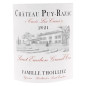 Château Puy-Razac Cuvée Les Craies 2021 Saint-Emilion Grand Cru - Vin rouge de Bordeaux