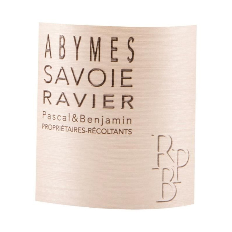 Domaine Pascal & Benjamin Ravier 2023 Savoie Abymes - Vin blanc de Jura - Savoie