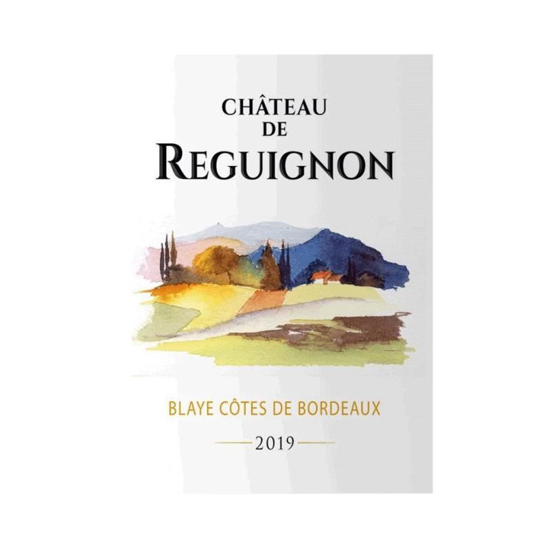 Château de Reguignon 2019 Blaye Côtes de Bordeaux - Vin rouge de Bordeaux