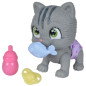 Smoby - Pamper Petz - Chat a adopter - 4 accessoires - Articulé - Bois et fais pipi - Certificat d'adoption - Des 3 ans