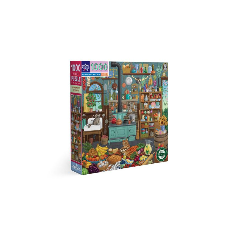 Puzzle 1000 pièces Eeboo Alchemist’s Kitchen