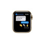 Apple watch Apple Watch Series 6 GPS + Cellular Boîtier en Acier Inoxydable Gold de 40 mm avec Bracelet Sport Bleu Recondition