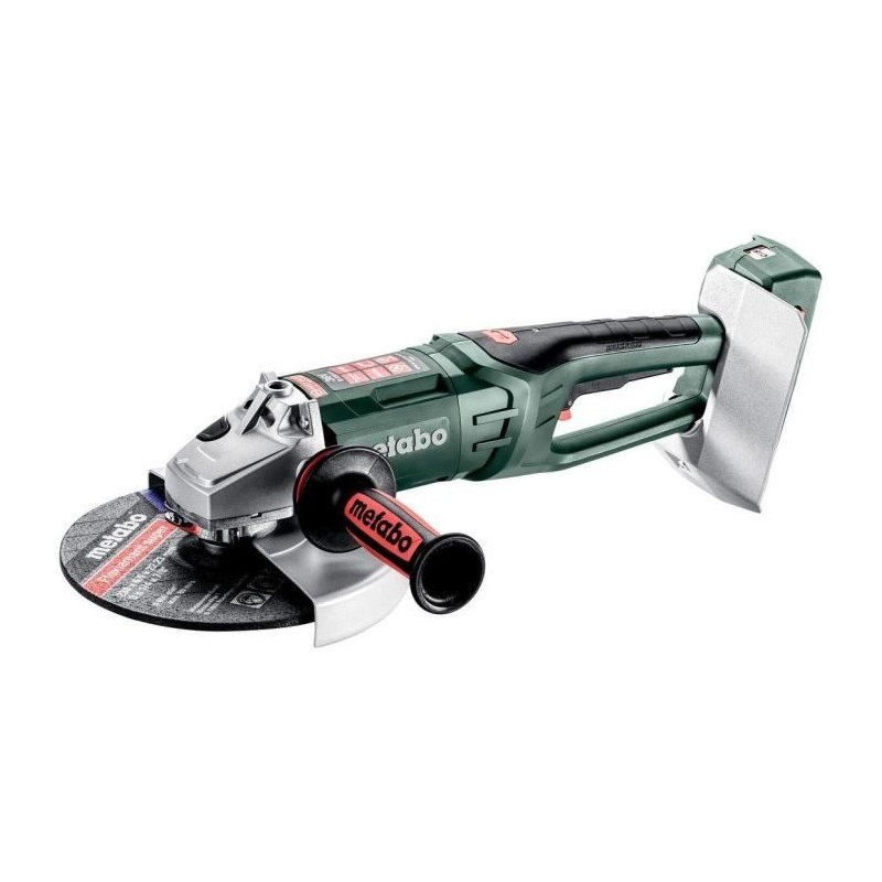 Meuleuse d'angle sans fil - METABO - WPB 36-18 LTX BL 24-230 Quick - 18 V - Découpe béton - 77 mm