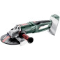 Meuleuse d'angle sans fil - METABO - WPB 36-18 LTX BL 24-230 Quick - 18 V - Découpe béton - 77 mm