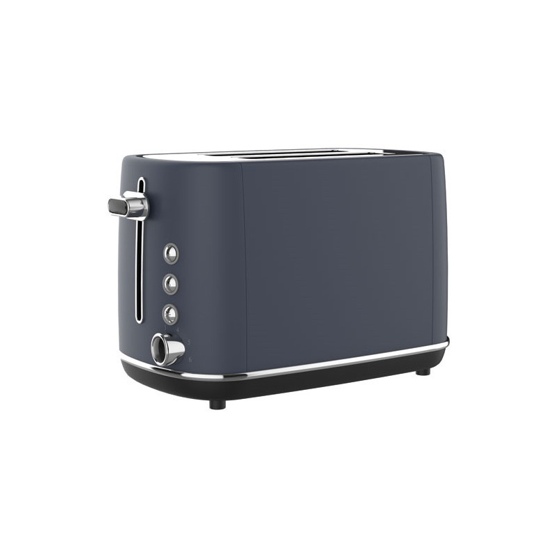 Terraillon TOASTER 1050W 2 TRANCHES RAMASSE MIETTE 6TH° DESIGN NEW MOON BLEU NUIT TERRAILLON - 15437