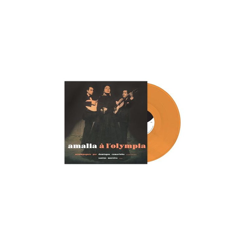 Amália à l Olympia Édition Limitée Vinyle Orange