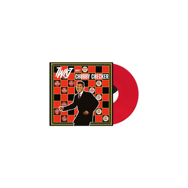 Twist With Chubby Checker Édition Limitée Vinyle Rouge