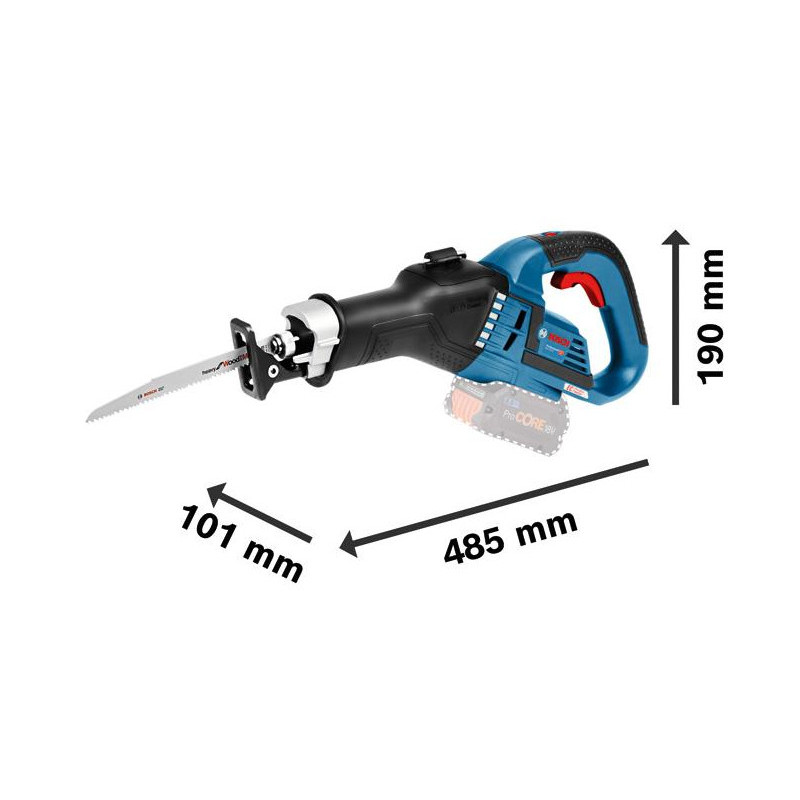 Scie sabre 18V GSA 18V 32 (sans batterie ni chargeur) en carton BOSCH 06016A8108