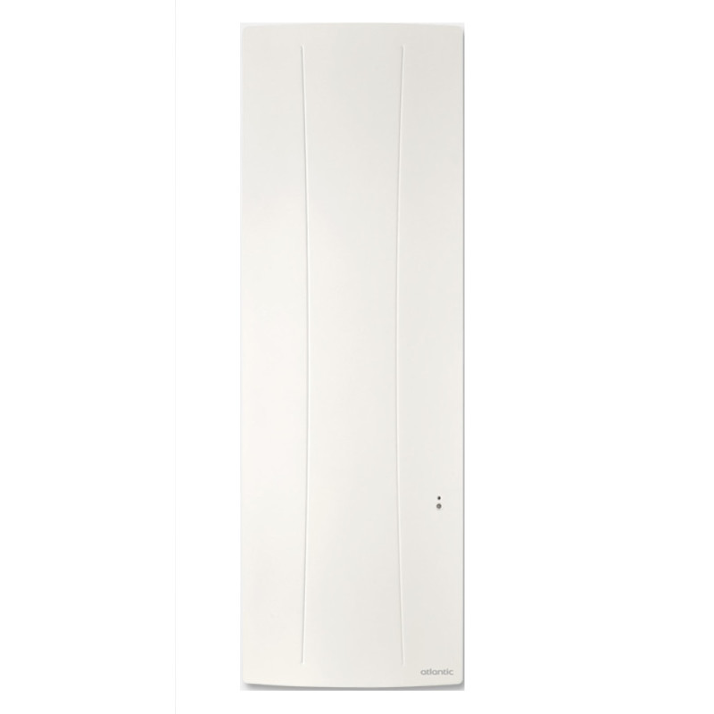 Radiateur chaleur 1000W AGILIA vertical pilotage intelligent connecté blanc carat ATLANTIC 518416