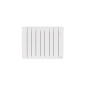 Radiateur chaleur douce BILBAO 4 1250W horitontal blanc brillant THERMOR 493824