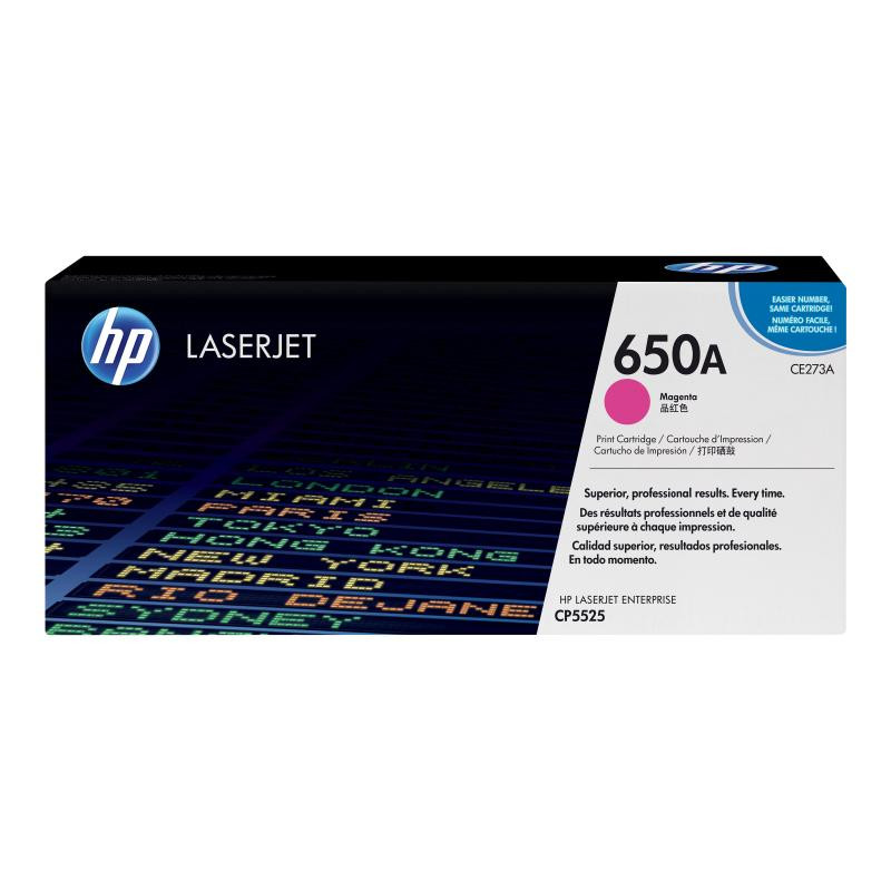 HP Cartridge No 650A HP650A HP 650A Magenta (CE273A)