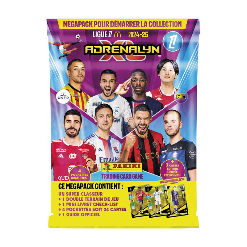 Cartes à collectionner Panini TCG Adrenalyn Ligue 1 McDonald’s 2024 2025 Starter pack