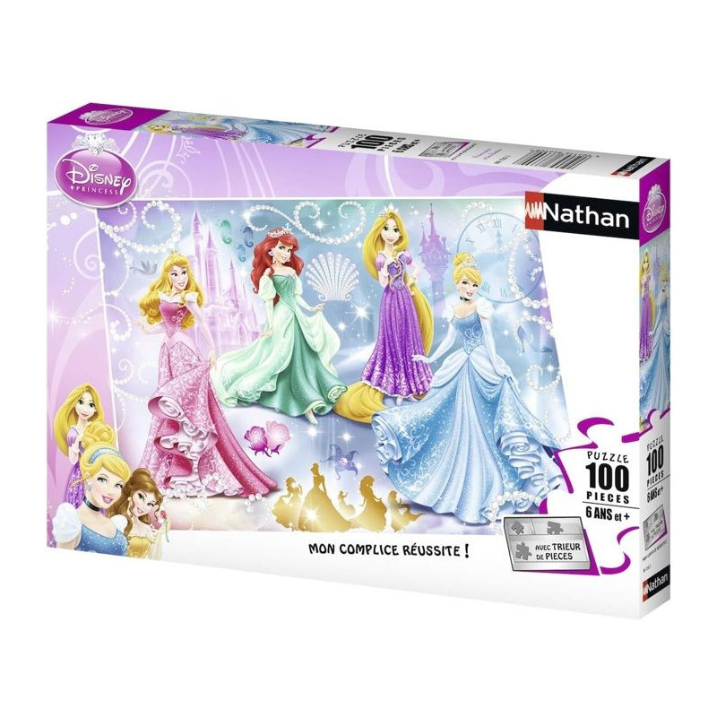 Puzzle 100 p - Princesses étincelantes / Disney Princesses