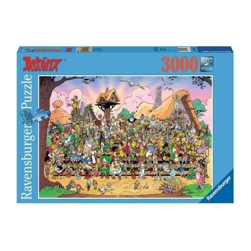 Puzzle adulte 3000 pieces - L'univers Astérix - Les Personnages - A partir de 14 ans - 14981 - Ravensburger