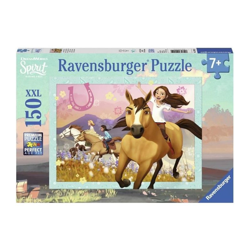 Puzzle 150 pieces XXL Sauvage et libre / Spirit - Ravensburger