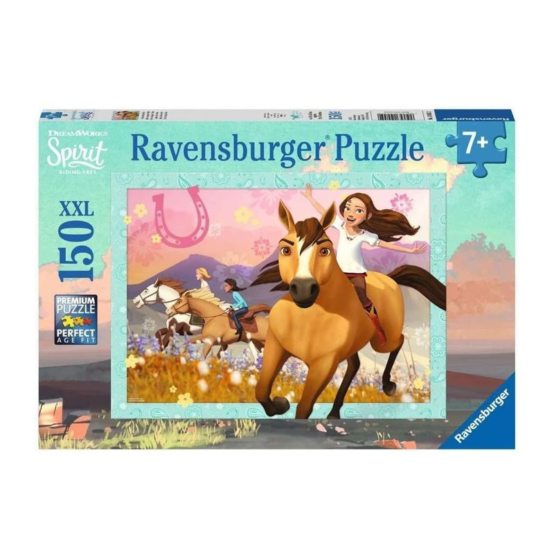 Puzzle 150 pieces XXL Sauvage et libre / Spirit - Ravensburger