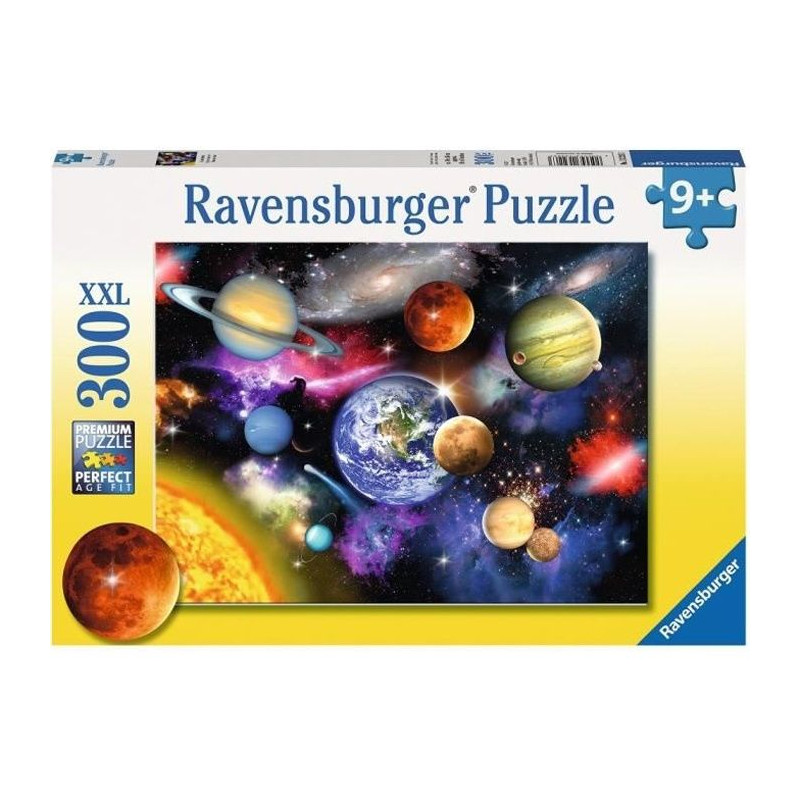 Puzzle Ravensburger 300 pieces XXL - Systeme solaire - Pour enfants des 9 ans