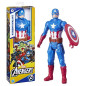 Figurine Captain America 30 cm, jouet Avengers Titan Hero Series pour enfants a partir de 4 ans, Marvel