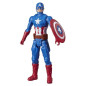 Figurine Captain America 30 cm, jouet Avengers Titan Hero Series pour enfants a partir de 4 ans, Marvel