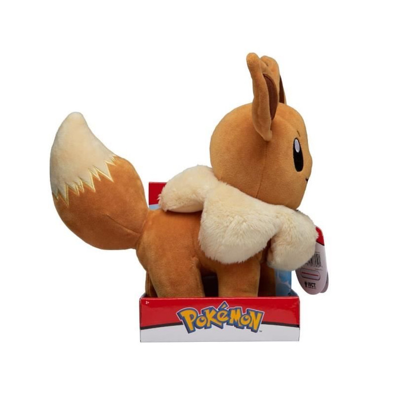 Peluche - BANDAI - Pokémon Evoli - 30 cm, pure douceur et tendresse