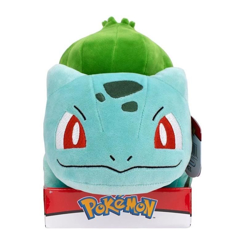 Peluche - BANDAI - Pokémon Bulbizarre - 30 cm, pure douceur et tendresse