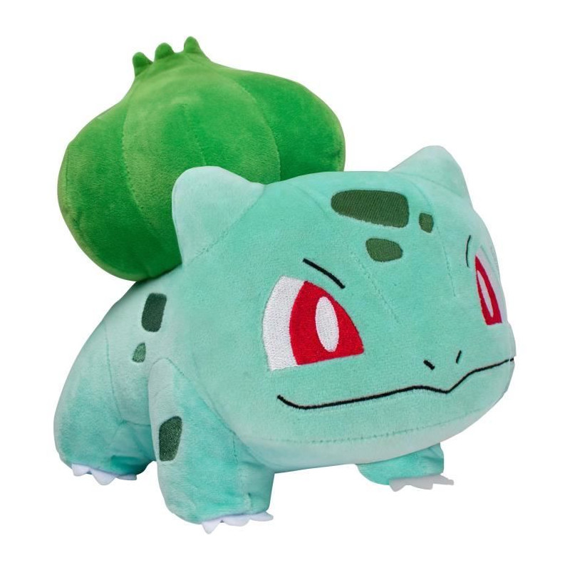 Peluche - BANDAI - Pokémon Bulbizarre - 30 cm, pure douceur et tendresse