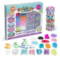 Coffret - BANDAI - Rainbow Loom Beadmoji Deluxe - CD0124, pour faire une multitude de bracelet Rainbow Loom