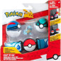 Ceinture - BANDAI - Pokémon Clip ‘N' Go - 1 ceinture, 2 Poké Balls et 1 figurine Carapuce 5 cm