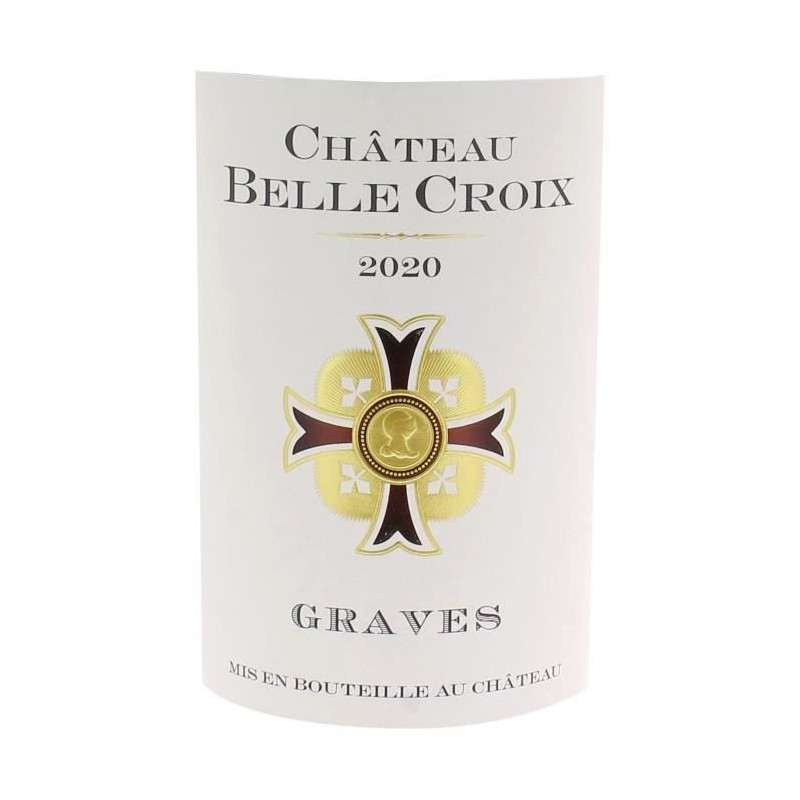 Château Belle Croix 2020 Graves - Vin rouge de Bordeaux