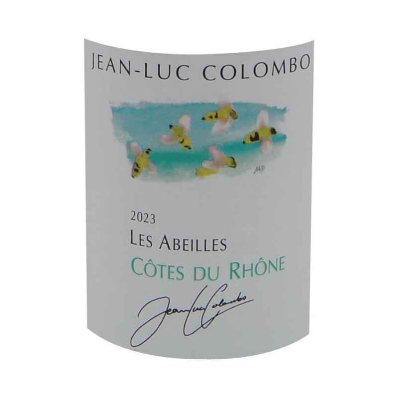 Domaine Jean Luc Colombo Cuvée les Abeilles 2022 Côtes du Rhône - 2023 Vin blanc de la Vallée du Rhône